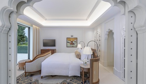 Habitación, 1 cama doble, vistas al jardín