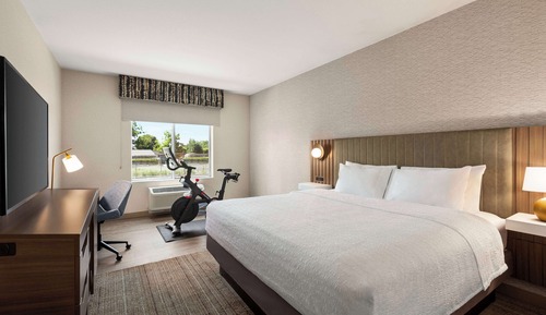 Habitación, 1 cama de matrimonio grande (Fitness)