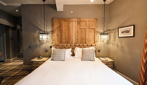 Habitación familiar, 1 cama de matrimonio grande con sofá cama