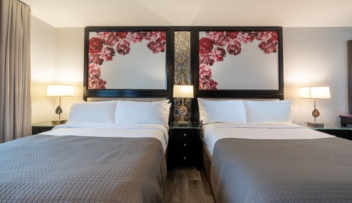 Habitación, 2 camas de matrimonio