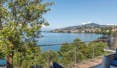 Suite, vistas al lago