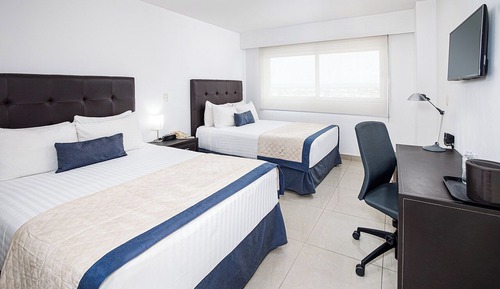 Habitación estándar doble, 2 camas dobles