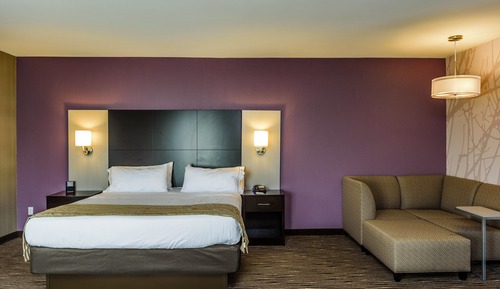 Habitación estándar, 1 cama de matrimonio grande con sofá cama