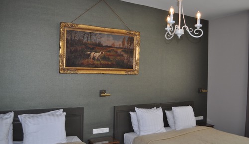 Habitación familiar, vistas al jardín