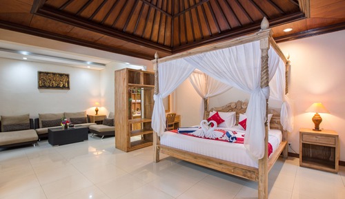 Villa de luna de miel, 1 habitación, piscina privada, planta baja