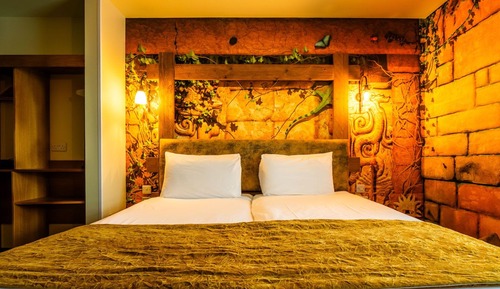 Azteca Accessible themed family room