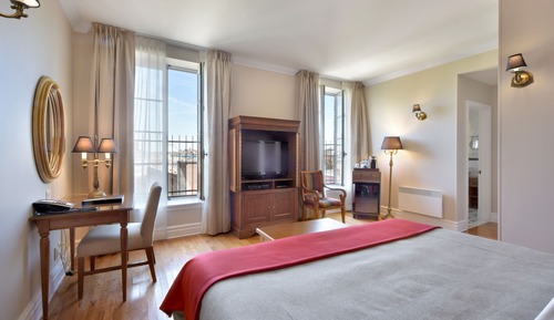 Habitación superior, 1 cama de matrimonio grande