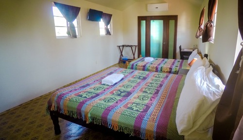 Habitación económica doble, 1 habitación, vistas al jardín