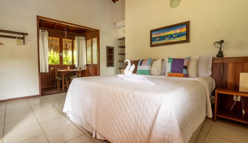 Bungalow, vistas al jardín
