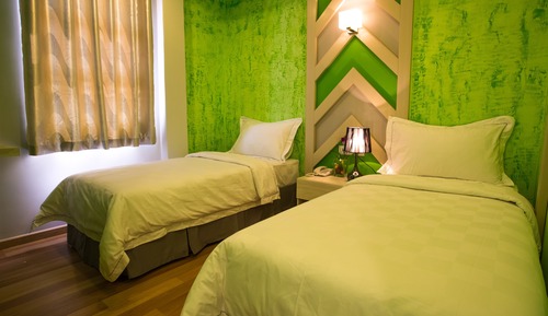 Habitación superior con 2 camas individuales, 2 camas individuales