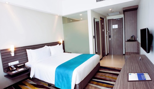 Habitación estándar, 1 cama de matrimonio, fumadores (with Free Breakfast)