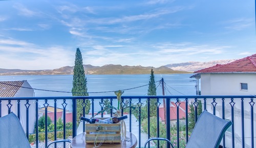 Habitación superior, vistas al mar