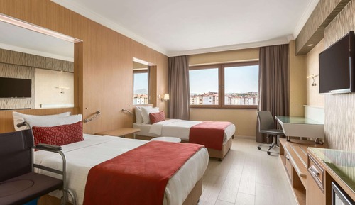 Habitación estándar, 2 camas individuales, accesible para personas con discapacidad, no fumadores