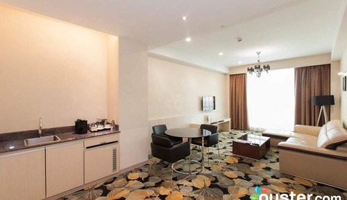 Suite estudio ejecutiva, 1 cama de matrimonio grande