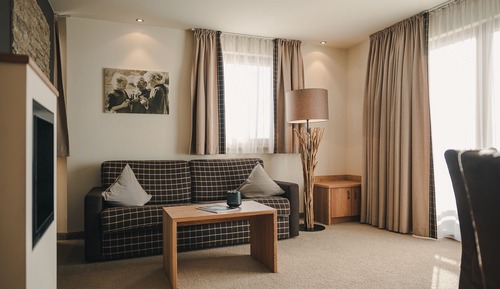 Suite superior, varias camas