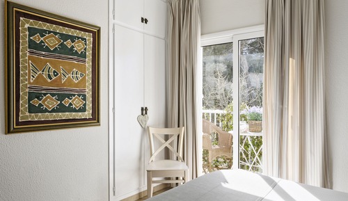 Habitación doble, balcón
