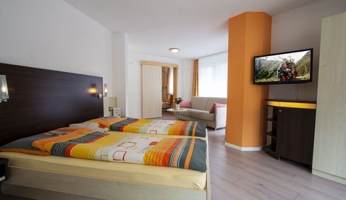 Habitación familiar, balcón