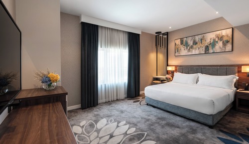 Suite junior, 1 cama de matrimonio grande, vistas a la ciudad