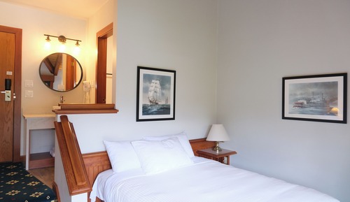 Habitación estándar, 2 camas de matrimonio, no fumadores, vistas al jardín