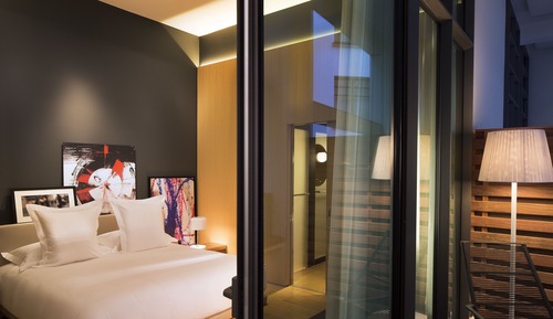 Suite junior, terraza