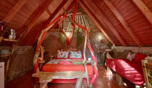Cabaña romántica