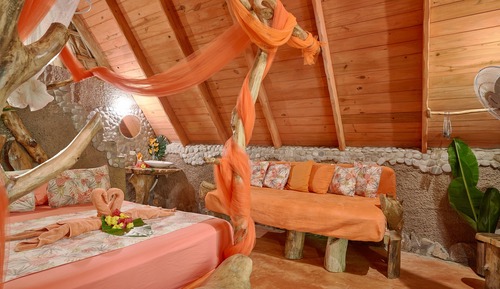 Cabaña romántica