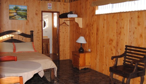 Bungalow, vistas al jardín