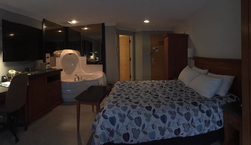 Suite, 1 cama de matrimonio grande, bañera de hidromasaje