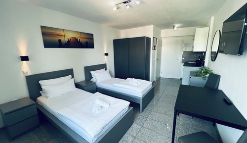 Apartamento estándar, 2 camas individuales