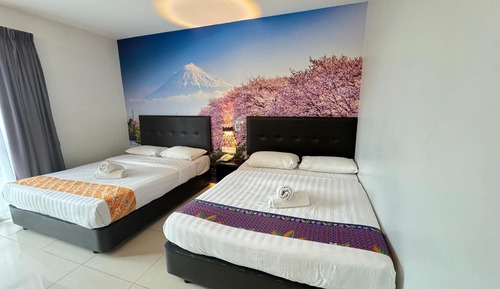 Habitación cuádruple Deluxe