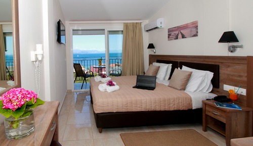 Habitación superior, vistas al mar