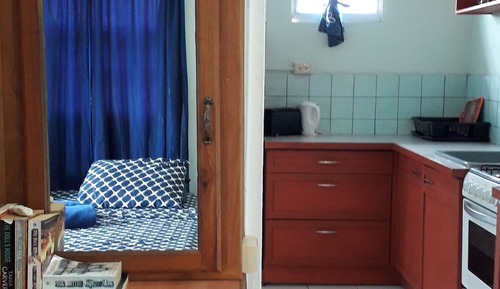 Apartamento panorámico, 1 habitación, cocina, vistas al mar