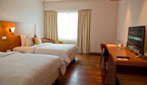 Habitación ejecutiva con 1 cama doble o 2 individuales