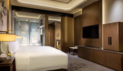 Habitación Deluxe, 1 cama de matrimonio grande, vistas a la ciudad (Premier King Room)