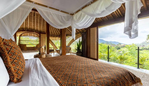 Villa de lujo, 1 cama de matrimonio grande, piscina privada, vistas al valle