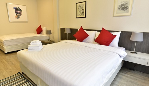Habitación triple Deluxe