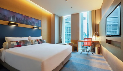aloft, Habitación, 1 cama de matrimonio grande, vistas a la ciudad