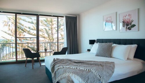 Habitación, 1 cama de matrimonio grande, vistas al mar