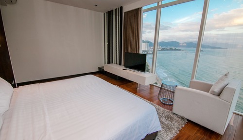 Suite Grand, 4 habitaciones, bañera, vistas al mar