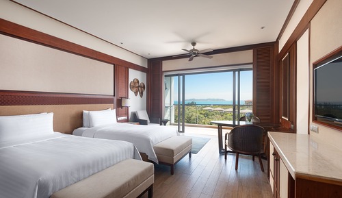 Habitación Premier, 2 camas individuales, vistas al jardín