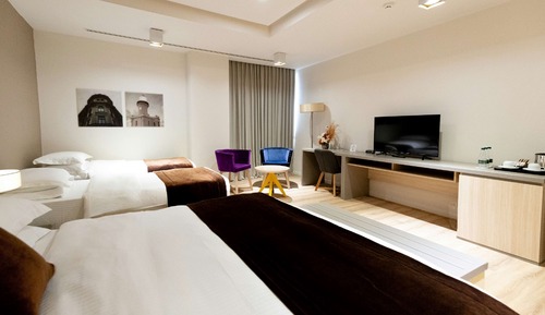 Habitación familiar, varias camas, no fumadores, bañera