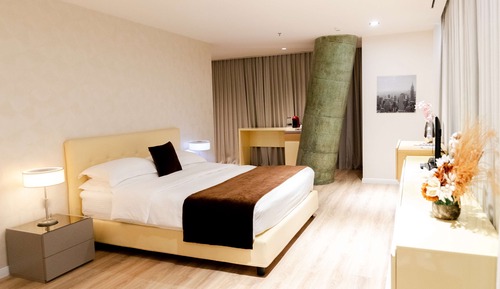 Suite junior, 1 cama de matrimonio grande, no fumadores, bañera