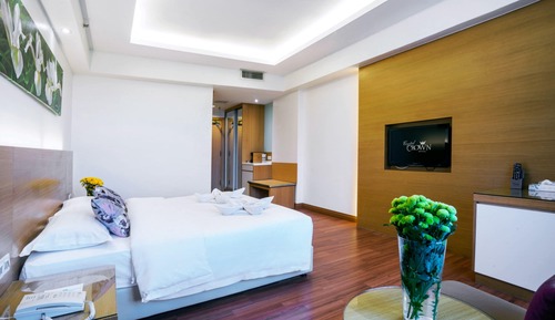 Habitación superior, 1 cama de matrimonio grande
