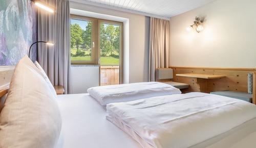 Habitación individual, balcón, vistas a la montaña (Pölven 20m²)