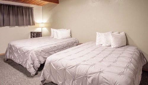 Cabaña Premium, 2 camas de matrimonio