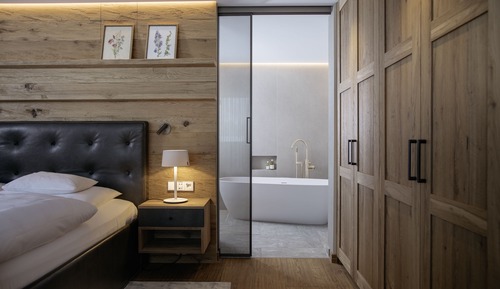 Suite, vistas a la montaña (Omeshorn - Balkon und Sauna)