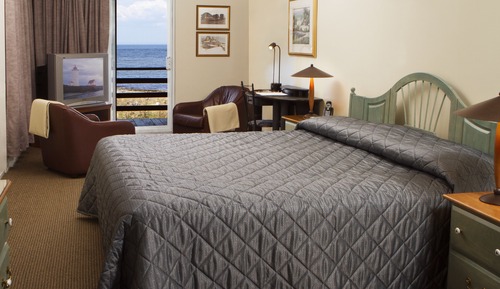 Habitación superior, 1 cama de matrimonio grande, balcón, vistas al mar (Annex Building West)