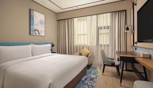 Habitación, 1 cama de matrimonio grande, accesible para personas con discapacidad