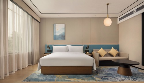 Habitación Deluxe, 1 cama de matrimonio grande con sofá cama