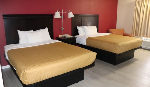 Habitación, 2 camas de matrimonio, accesible para personas con discapacidad, no fumadores